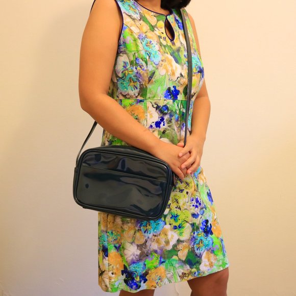 Lands' End Floral Form Fitting Dress - Picture 6 of 6